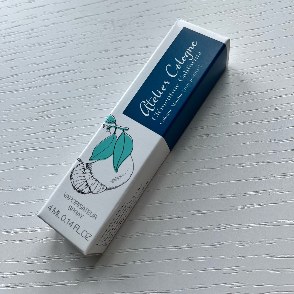 Atelier Cologne Clementine California Pure Spray 0.14 oz 4ml TRAVEL SPRAY